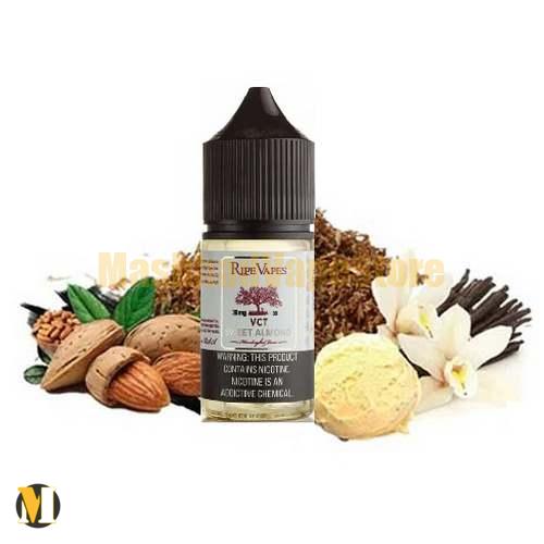 سالت تنباکو بادام شیرین وانیل رایپ ویپز <br><span>Ripe Vapes VCT Sweet Almond SaltNic 30ml</span>